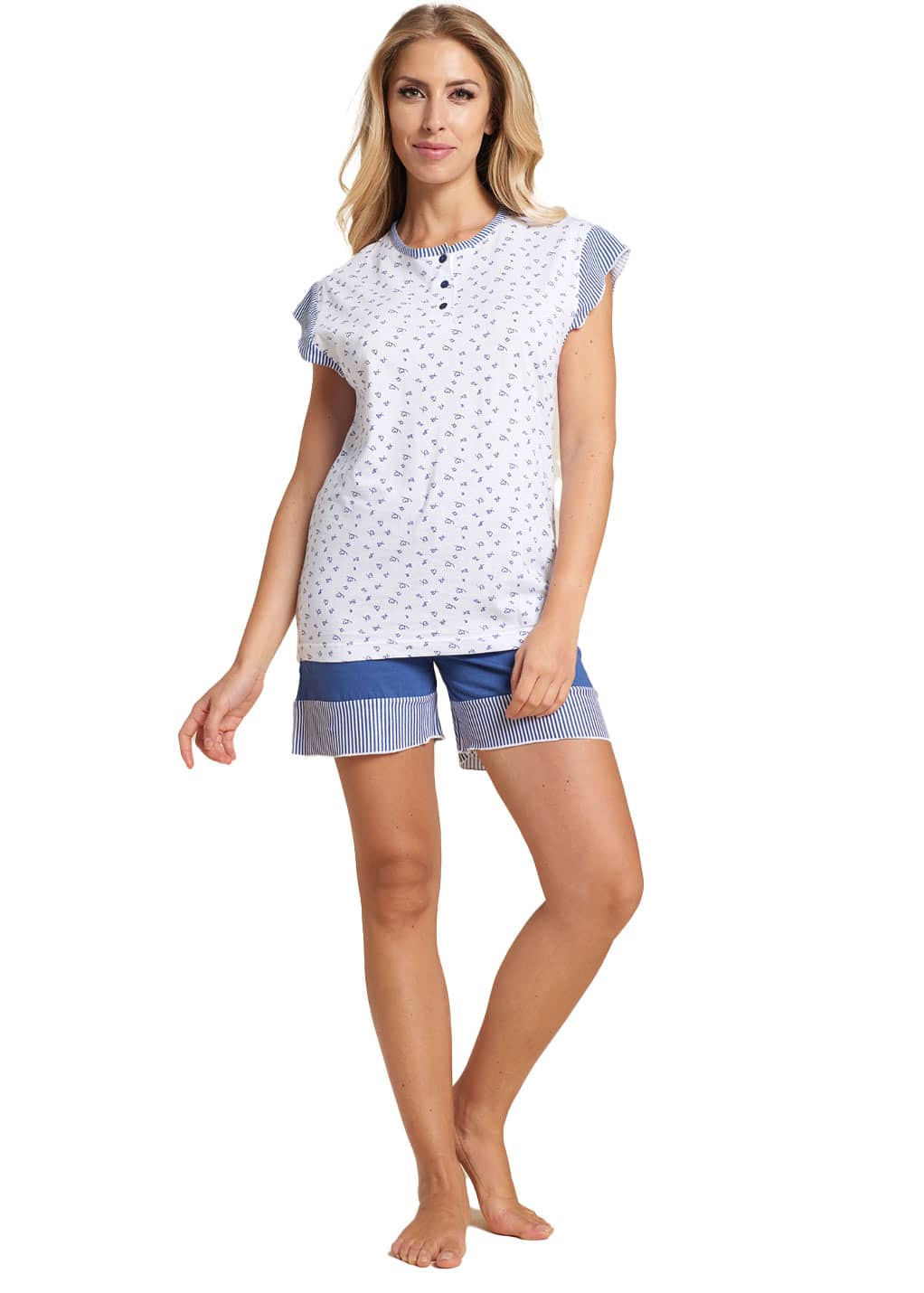 karel Pigiama Donna Lungo in Cotone Nuova Collezione Art. 4543
