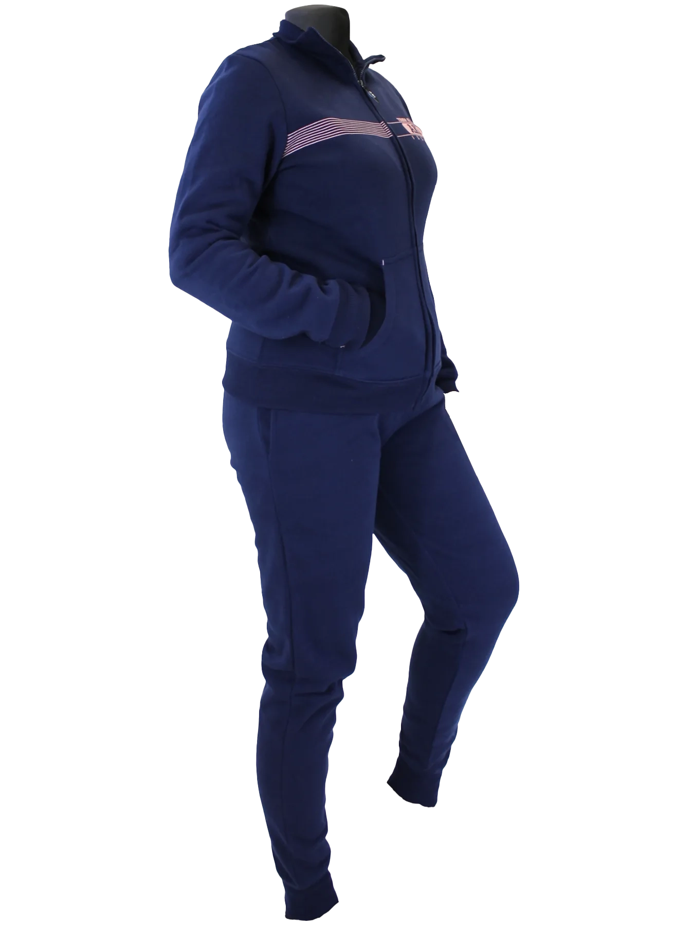 Tuta Sportiva Donna Felpata | Aki Nero 21721 - immagine 3