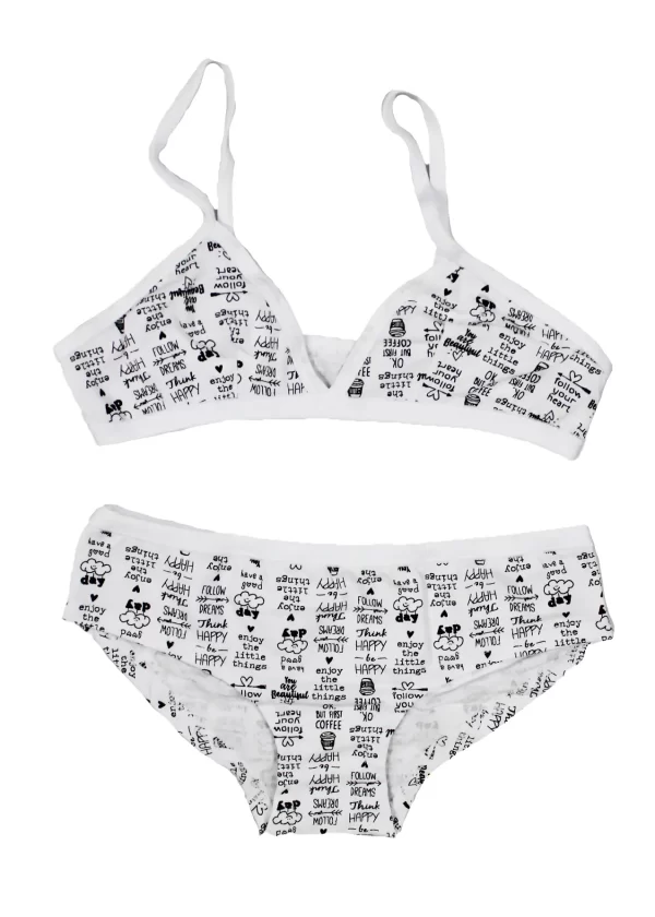 Completino Ragazza Brassiere+Slip | Jadea 4298 - immagine 3