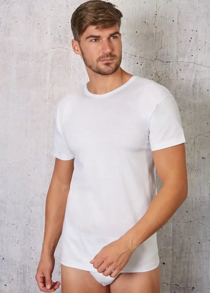 Mezza manica Uomo Calibrata taglie forti | Speroni 553