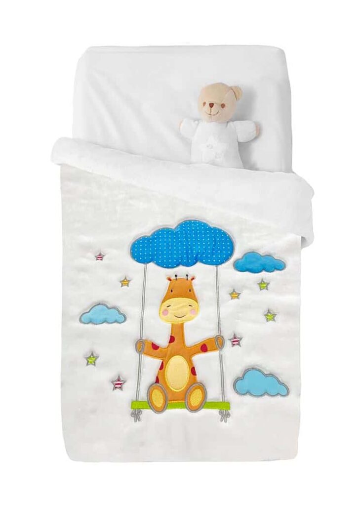 Coperta Lettino Neonati Coral velluto | Manterol 718