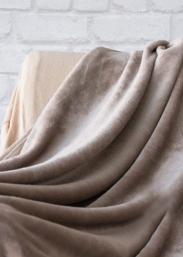 Plaid effetto ciniglia con Volant | LovelyShabby Bliss - immagine 3