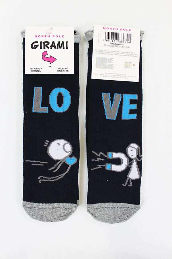 Calzini antiscivolo donna | North Pole | Love - immagine 3