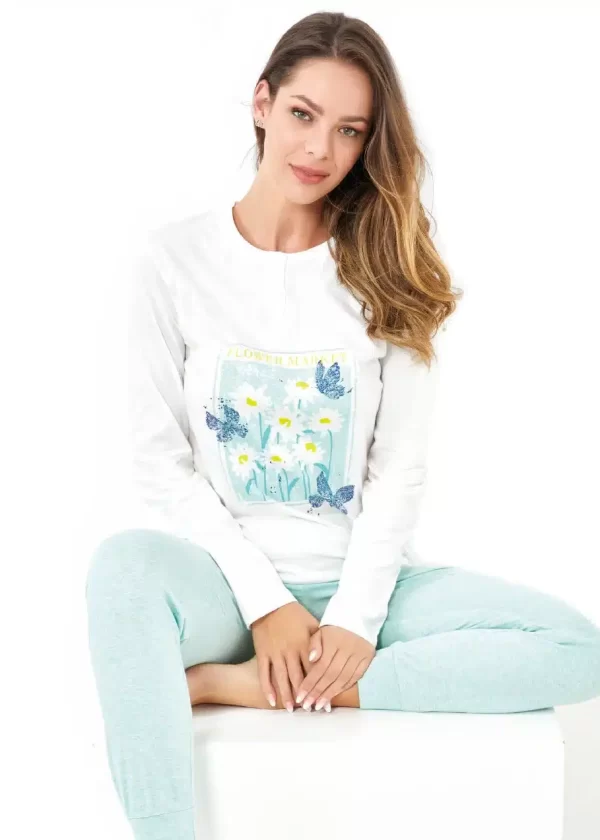 Pigiama Donna cotone leggero | IlGranchio 5029 - immagine 2