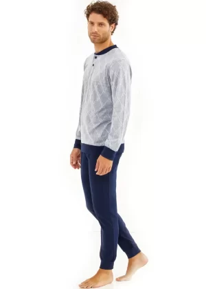 Pigiama Uomo Cotone lungo | IlGranchio 1071