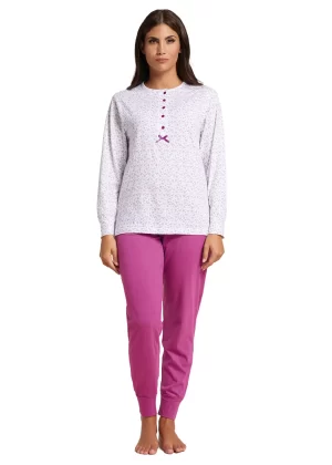 Pigiama Donna Lungo Cotone | Karelpiù 2032