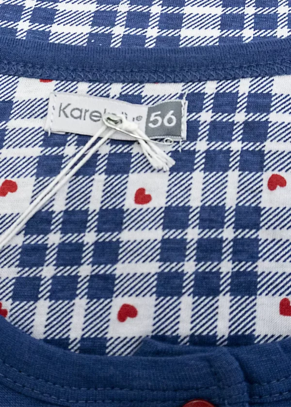 Pigiama Donna Calibrato Cotone corto | Karel 2103 - immagine 4