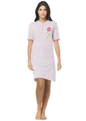 Camicia da Notte Allattamento Parto Maternità Karelpiù 2118