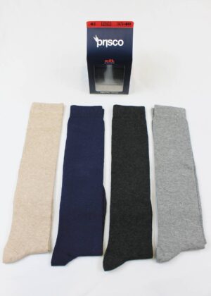 Calze Donna Lunghe | Prisco | 4 paia Tinta unita