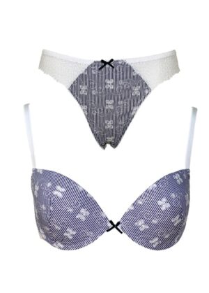 Completino Reggiseno Push up e Brasiliano Jadea 4938