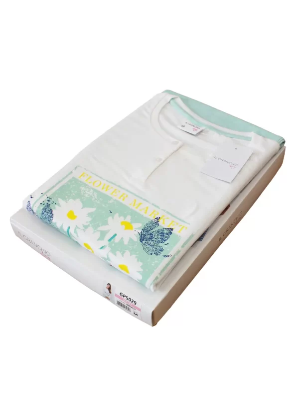 Pigiama Donna cotone leggero | IlGranchio 5029 - immagine 3