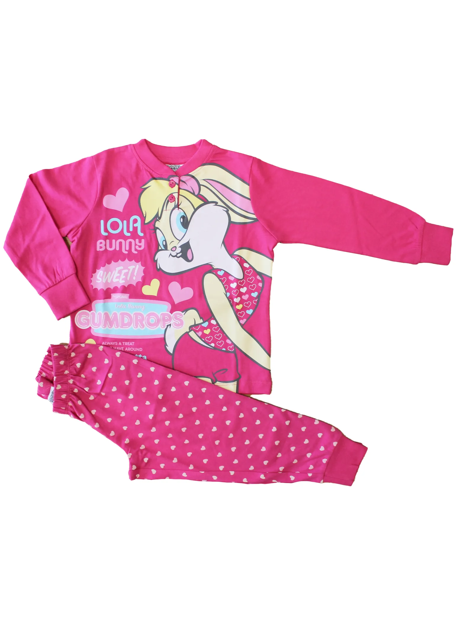 Pigiama Lungo Bimba Cotone leggero | Lola Bunny - immagine 2