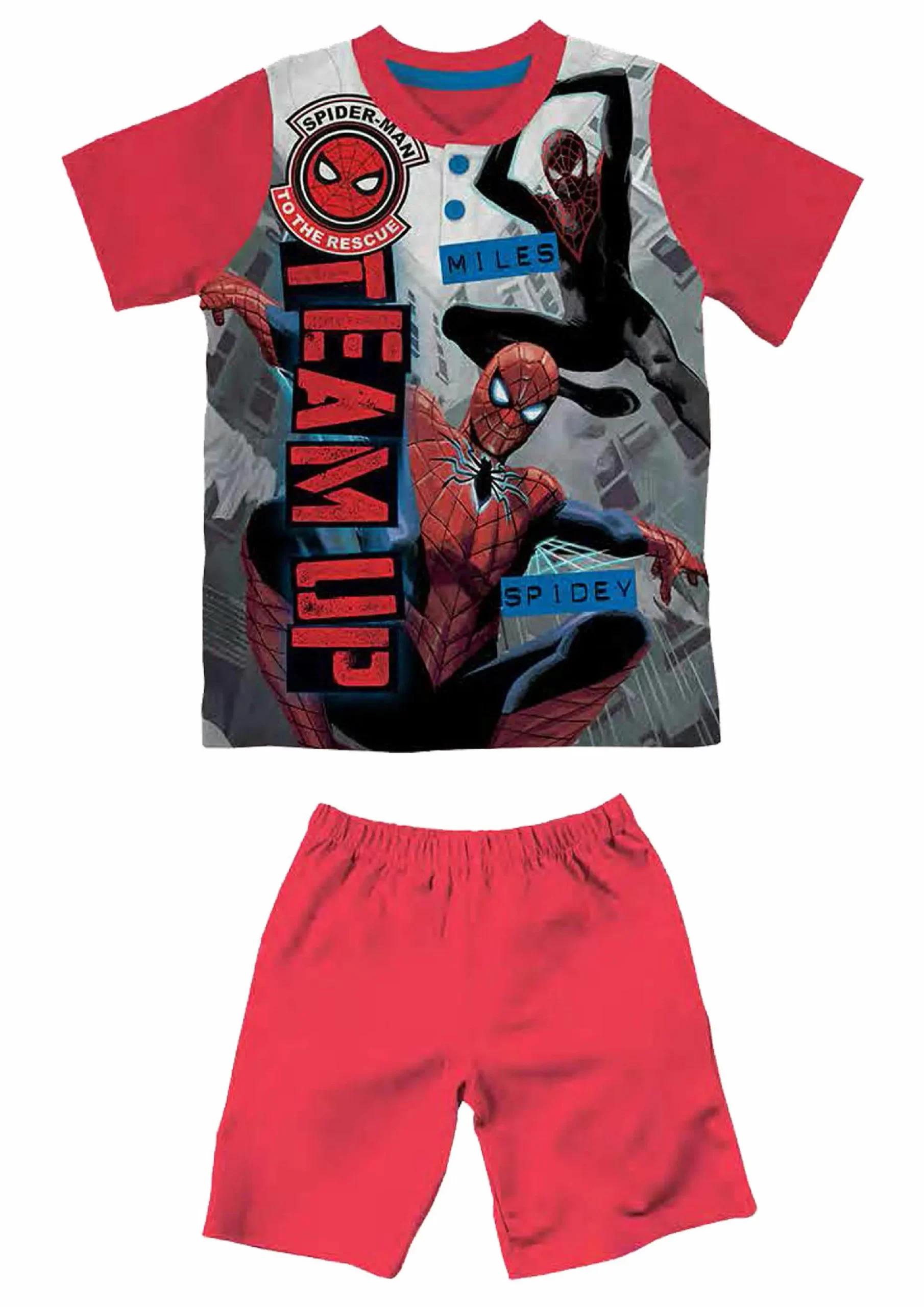 Pigiama Corto Bimbo Cotone leggero | Spiderman 2 - immagine 2