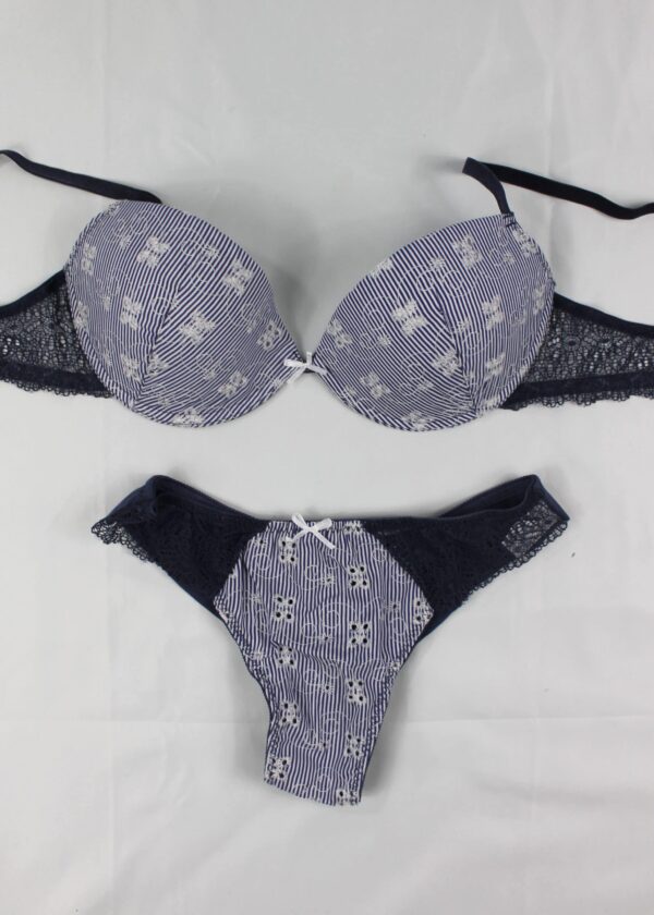 Completino Reggiseno Push up e Brasiliano Jadea 4938 - immagine 4
