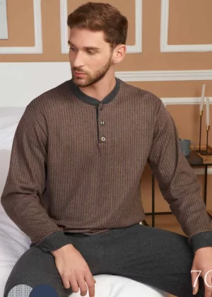 Pigiama Uomo Punto Milano Calibrato | Karel 3495