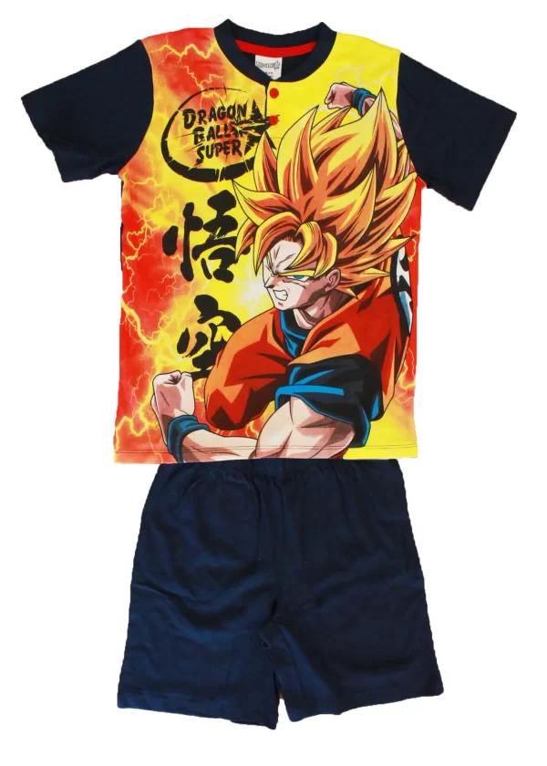 Pigiama Corto Bambino 100% cotone| DragonBall - immagine 2