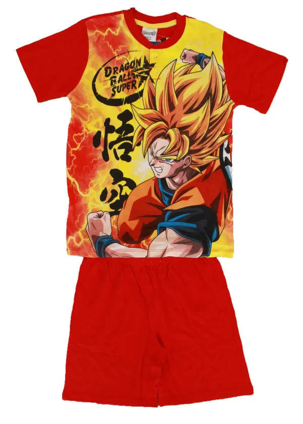 Pigiama Corto Bambino 100% cotone| DragonBall