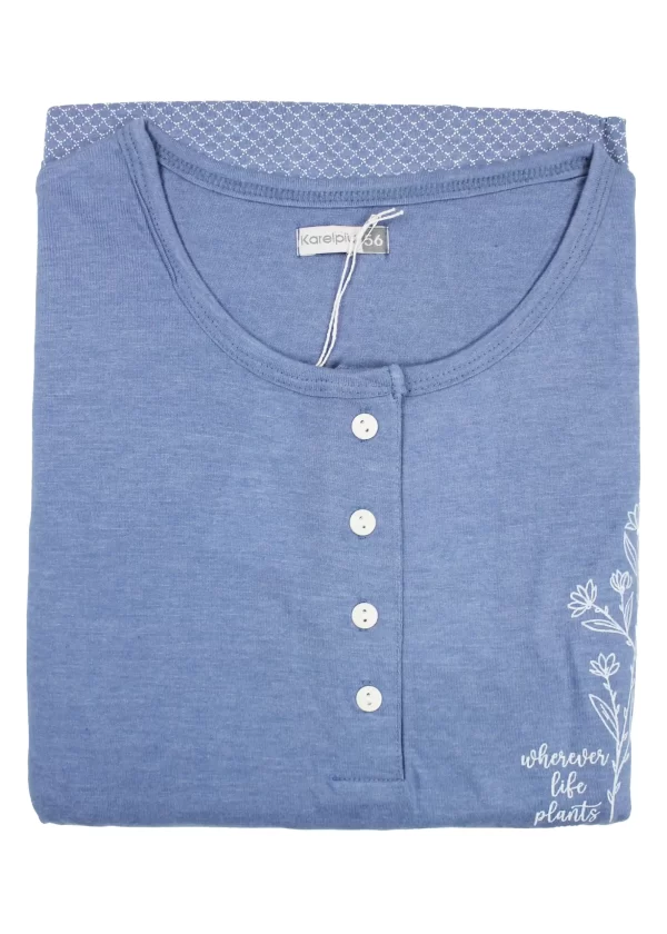 Pigiama Donna Calibrato Cotone | Karelpiù 2074 - immagine 4