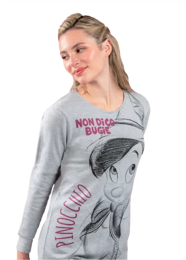 Pigiama Caldo cotone Donna | Pinocchio 7222 - immagine 3