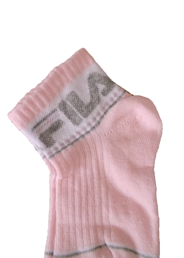 Tris Calzini Ciclista Cotone Bimba | Fila f8306 - immagine 3