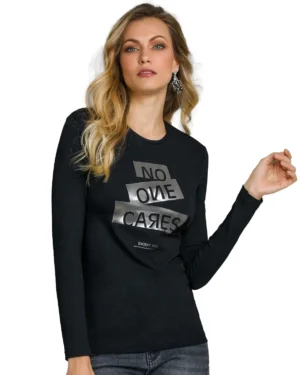 Maglia Maniche lunghe Stampata | Jadea 42702