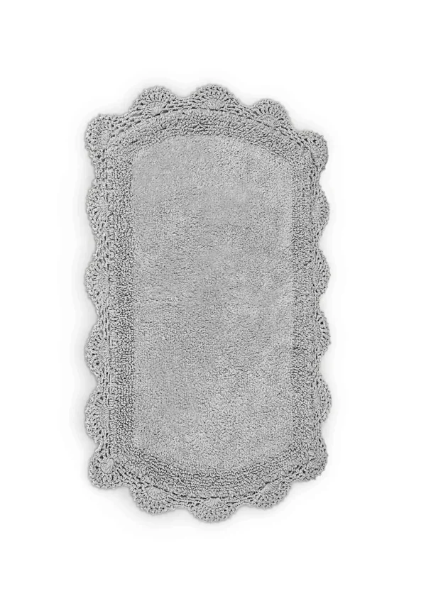 Tappeto in cotone con pizzo | Lovely Shabby Brigitte