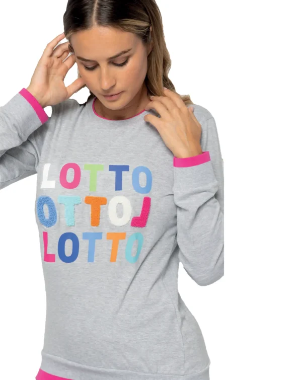 Pigiama Donna Cotone Lungo Primavera Estate Lotto 5208 - immagine 3