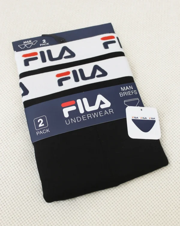 Slip Uomo Fila Cotone Elasticizzato [pacco da 2] - immagine 3