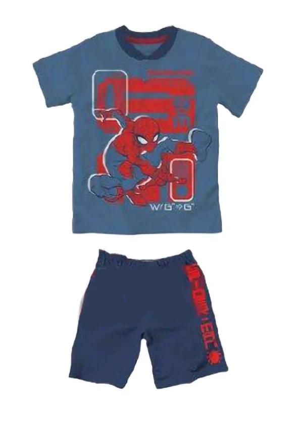Pigiama Corto Bimbo Cotone Spiderman by Sabor - immagine 4