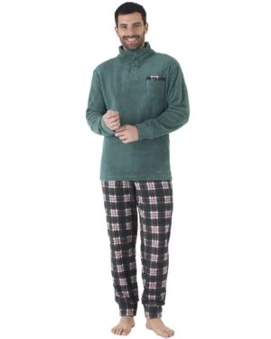 Pigiama Uomo Pile Coral Invernale Karel