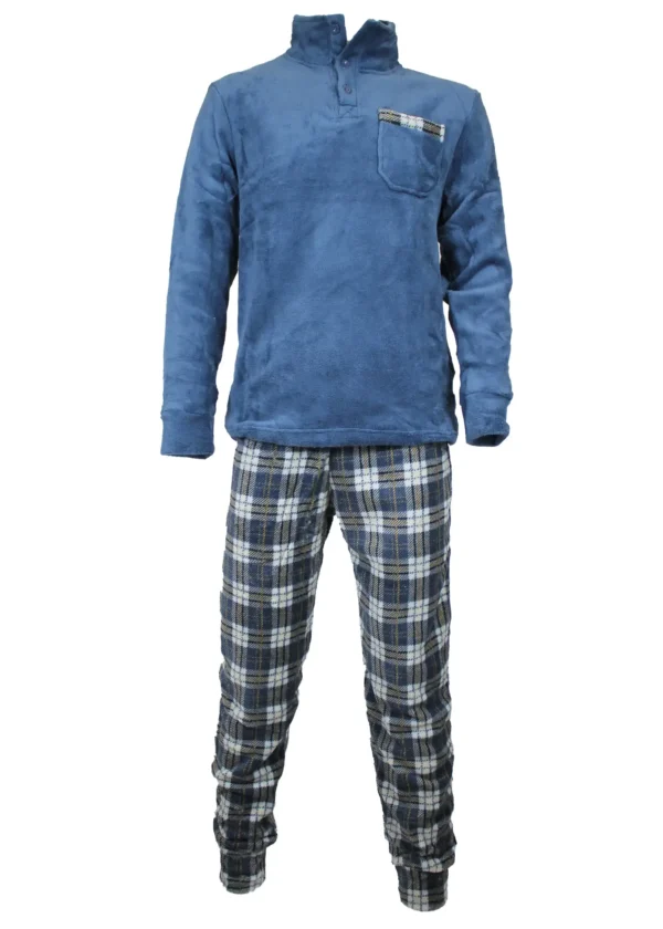 Pigiama Uomo Pile Coral Invernale Karel - immagine 2