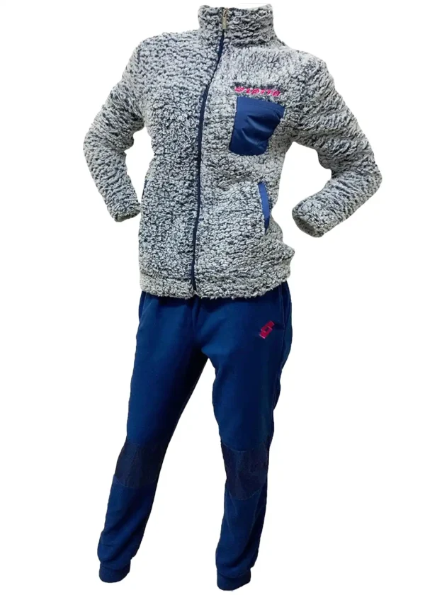 Tuta Pile Sherpa Donna con Zip | Lotto 6042 - immagine 2