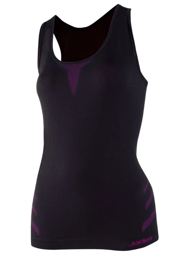 Canotta Donna Sportiva Fitness traspirante | Jadea - immagine 2