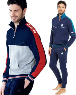 Tuta Uomo Cotone Garzato Lotto Leggera 159