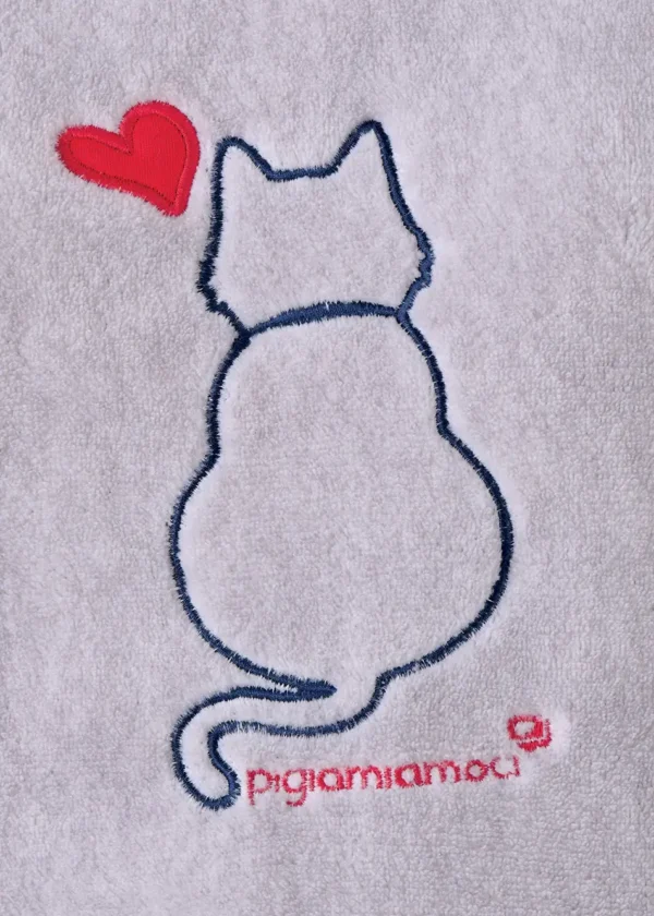 Pigiama Donna in Pile Coral Gattini Pigiamiamoci 964 - immagine 2