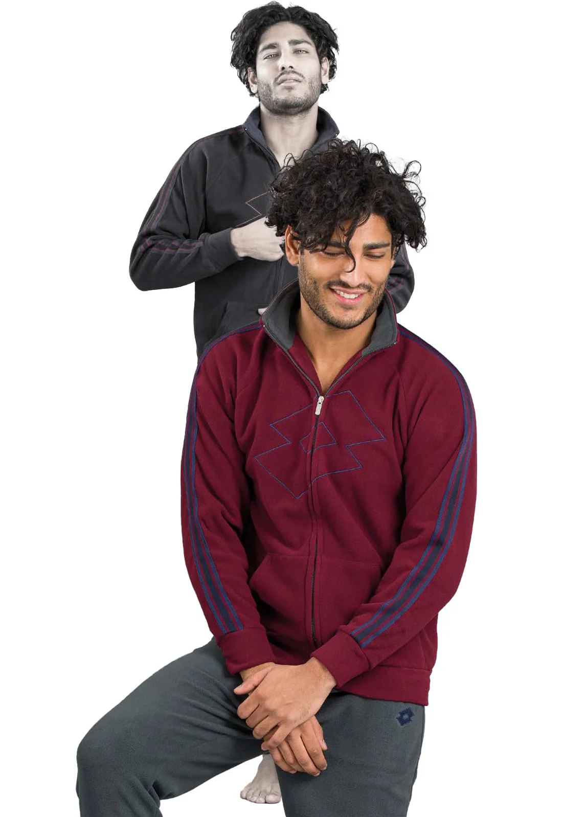 Tuta Pile Uomo Lotto Calda Invernale con Zip - immagine 8