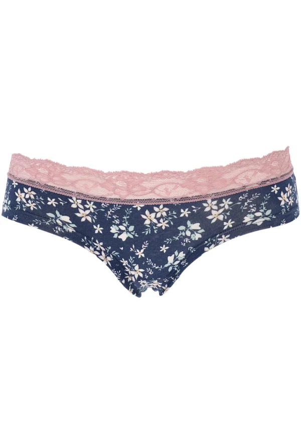 Slip Donna Cotone e Merletto Cotonella 253 - immagine 2