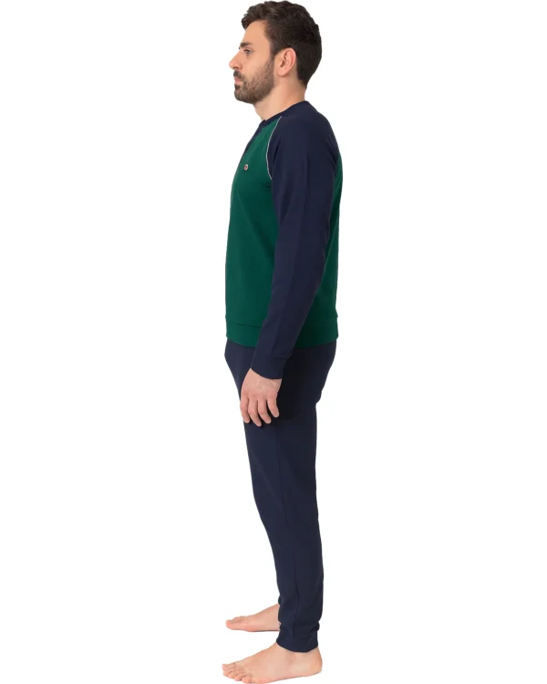 Pigiama Uomo in Caldo Cotone Interlock | Norway Nautical - immagine 4