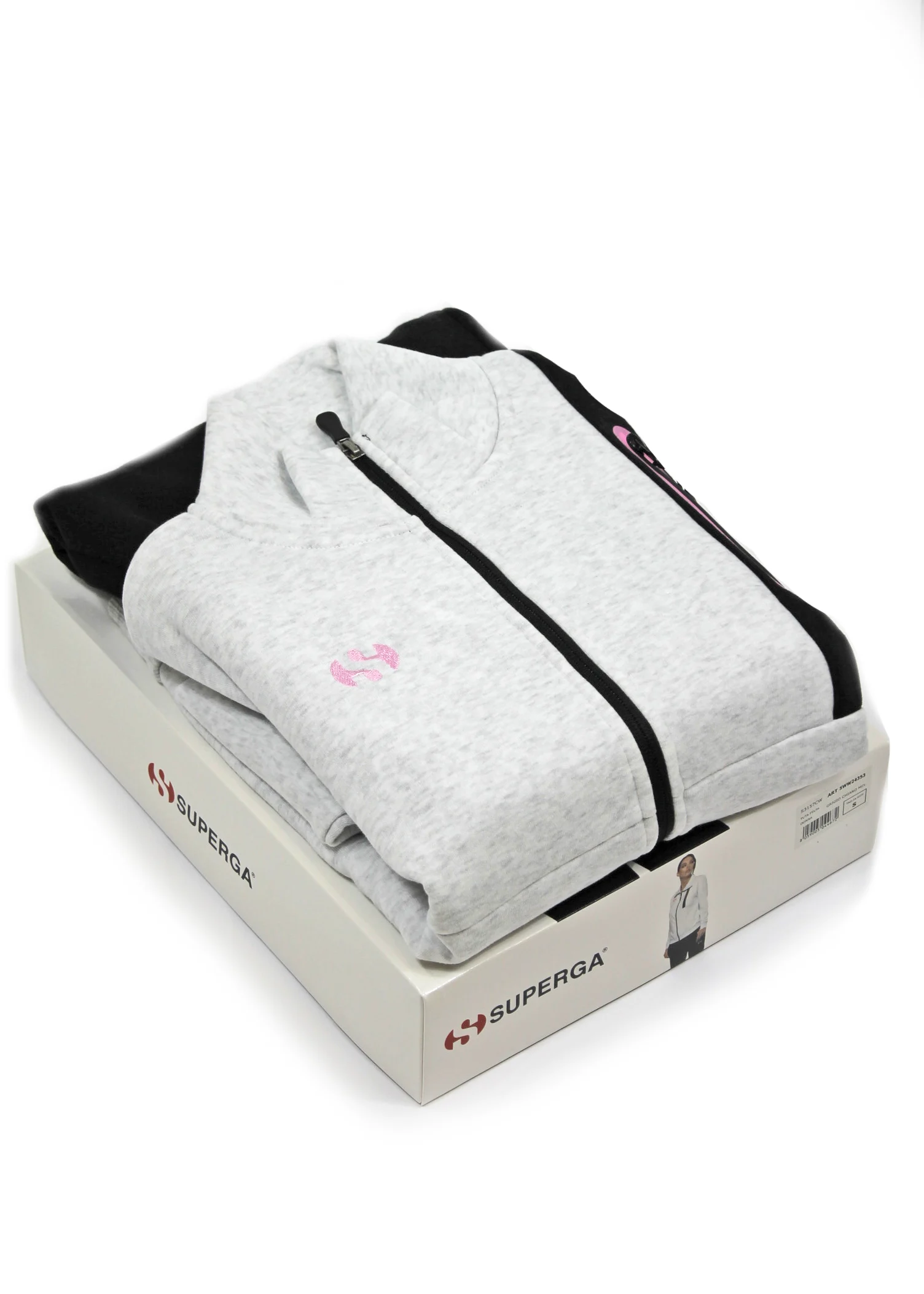 Tuta Felpata Donna Sportiva full Zip Superga 353 - immagine 3