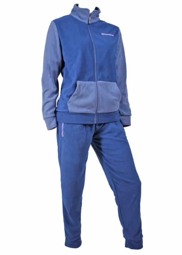 Tuta Donna Pile micropolar full Zip Superga S - 4XL - immagine 2
