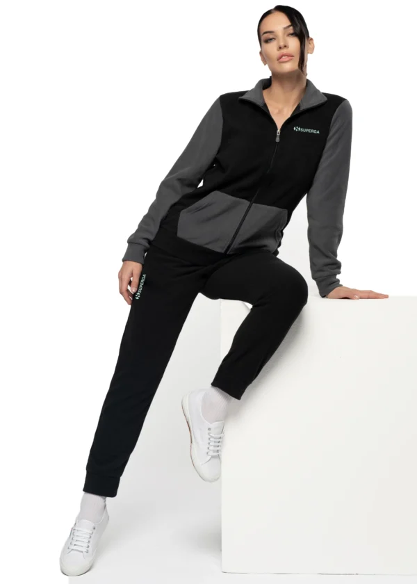 Tuta Donna Pile micropolar full Zip Superga S - 4XL