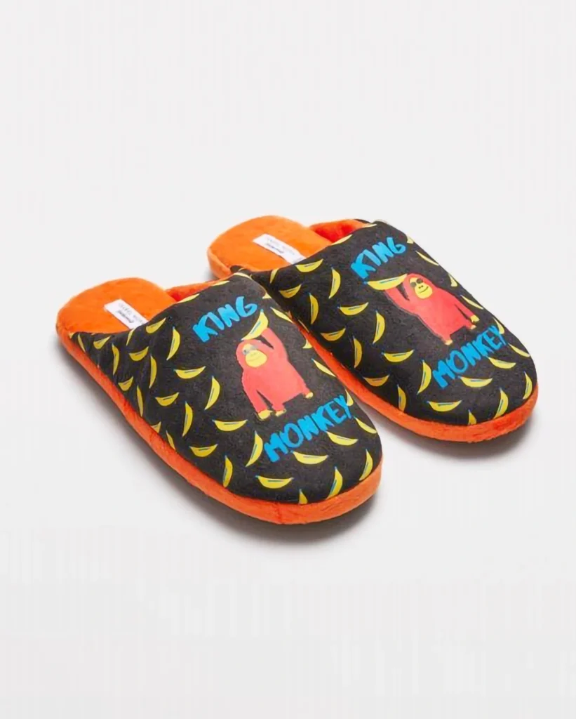 Pantofole Aperte Uomo Ragazzo in Ciniglia Suola Morbida