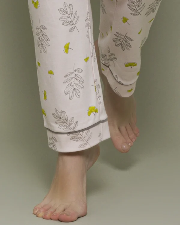 Pigiama Aperto Donna in Caldo Cotone taglie Comode - immagine 3