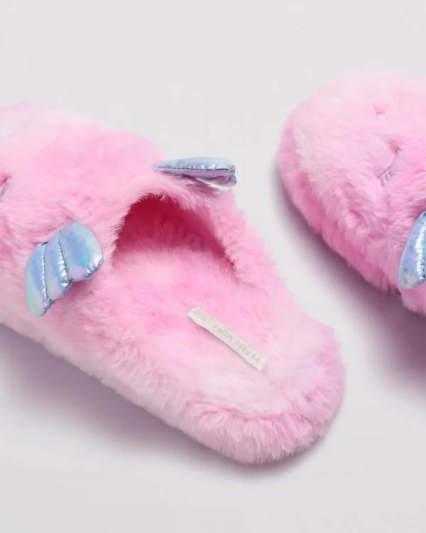 Pantofole Aperte da Bambina Lilla con Orecchie - immagine 3