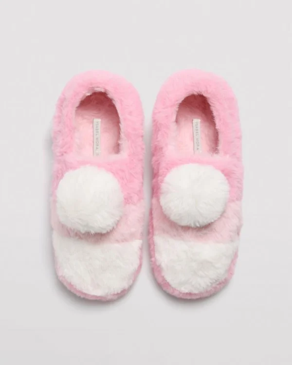 Pantofole Casa da Bambina Rosa con pompon - immagine 3