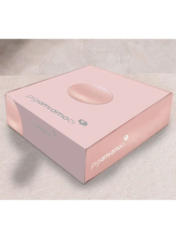 Vestaglia Donna Pile Coral con Cappuccio Pigiamiamoci - immagine 5