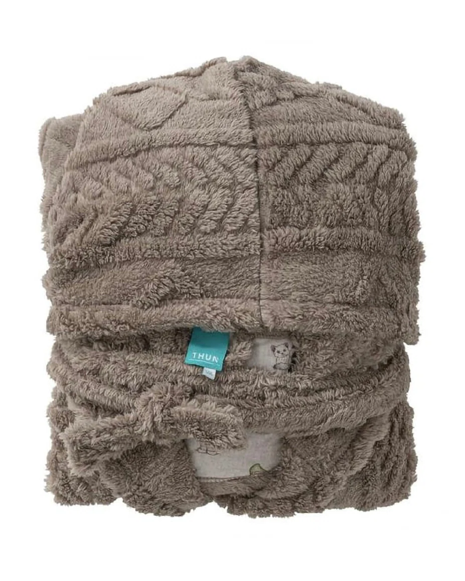 Vestaglia Donna Incrociata in Morbido Pile Coral THUN - immagine 2