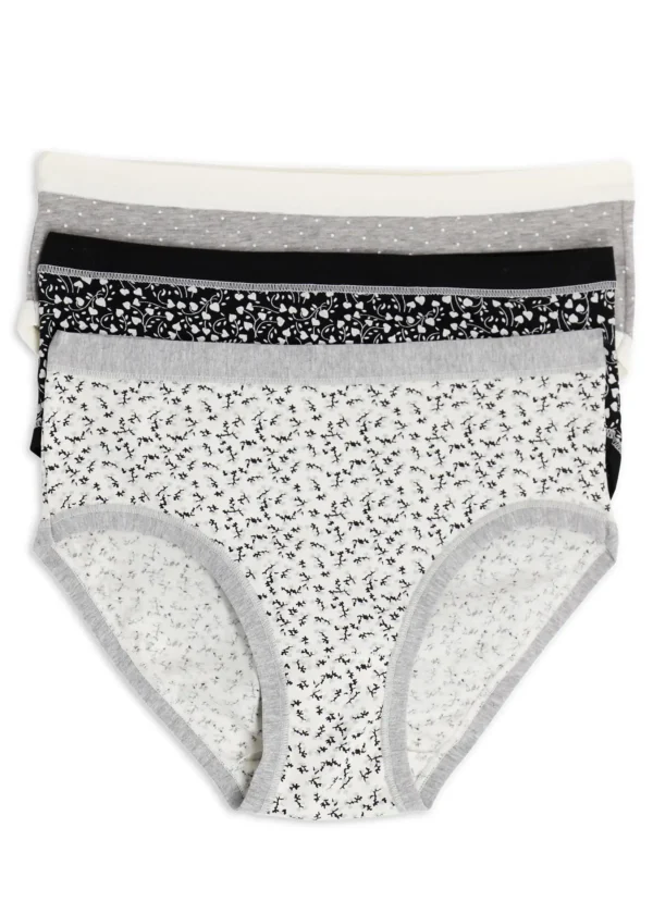 Slip Midi Donna Cotonella in Cotone | Tris assortito 3363 - immagine 9