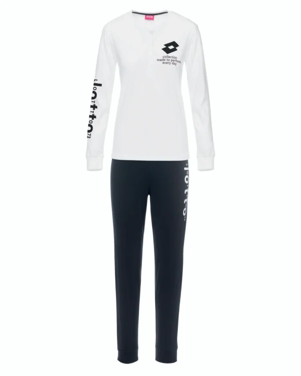 Pigiama Donna Cotone Lungo Primavera Estate Lotto 5203 - immagine 5