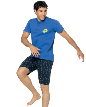 Pigiama Uomo Corto in Cotone Estivo | Lotto 1198